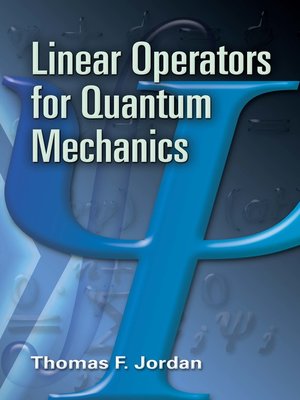 cover image of Linear Operators for Quantum Mechanics